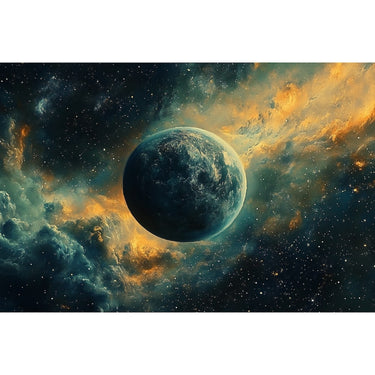 Planet Abstract Canvas